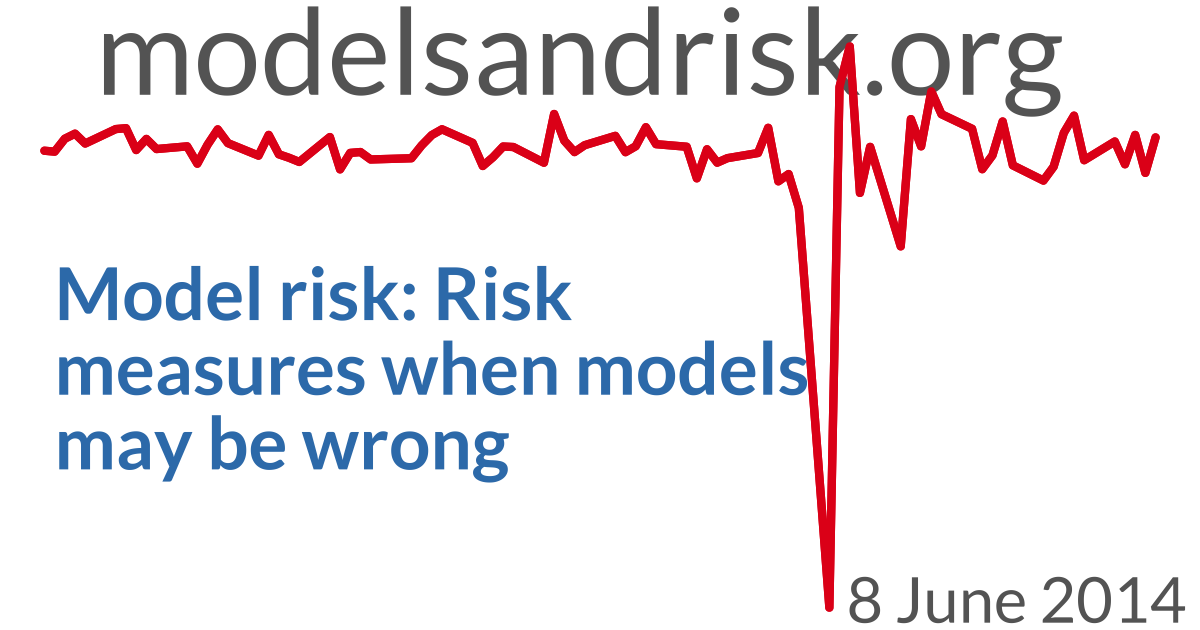 Model risk: Risk measures when models may be wrong